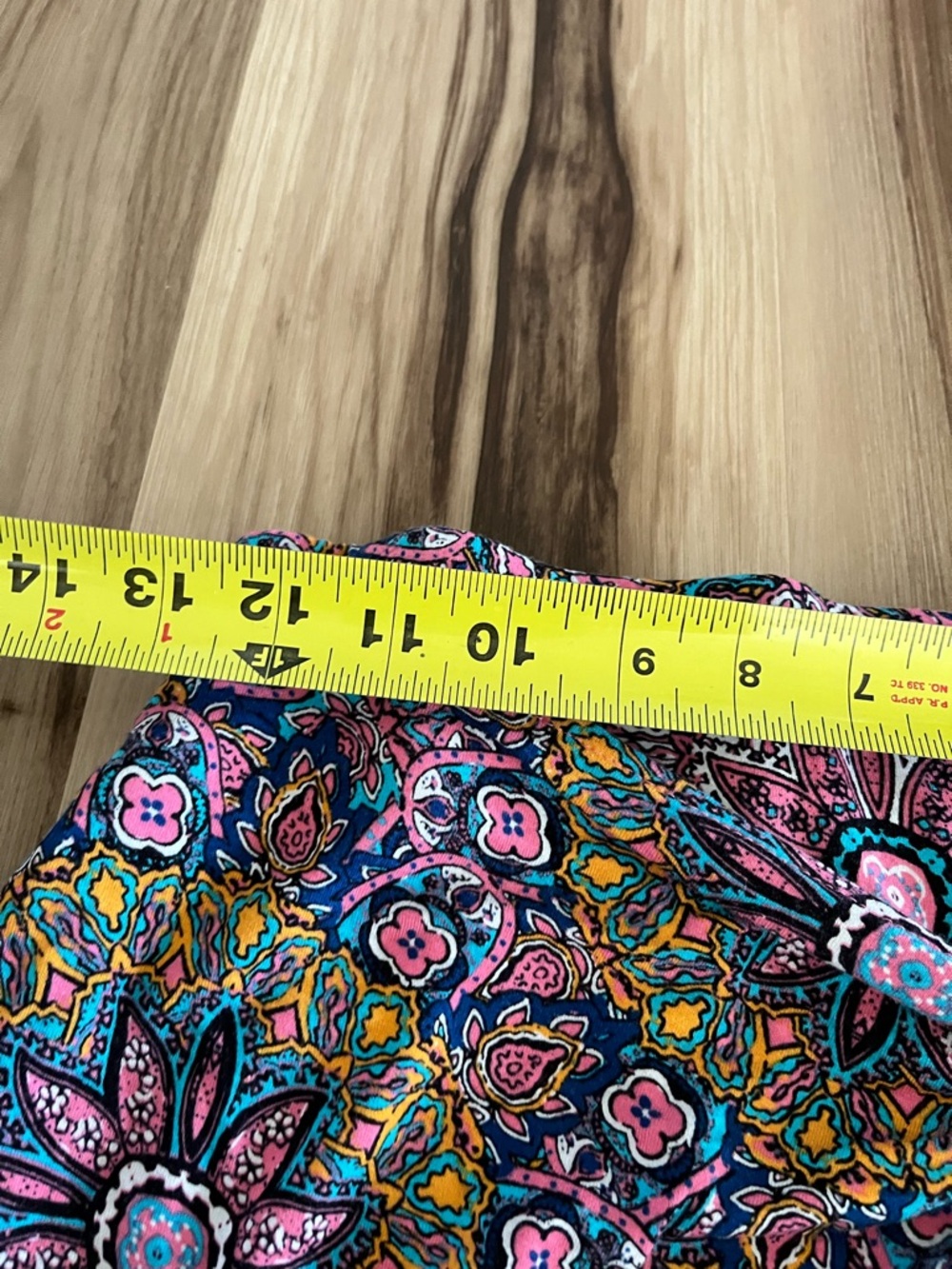 Women's Artisan NY Wrap Waist Tie Floral Skirt, Size XSmall Blue/pink/Multi - Picture 4 of 5